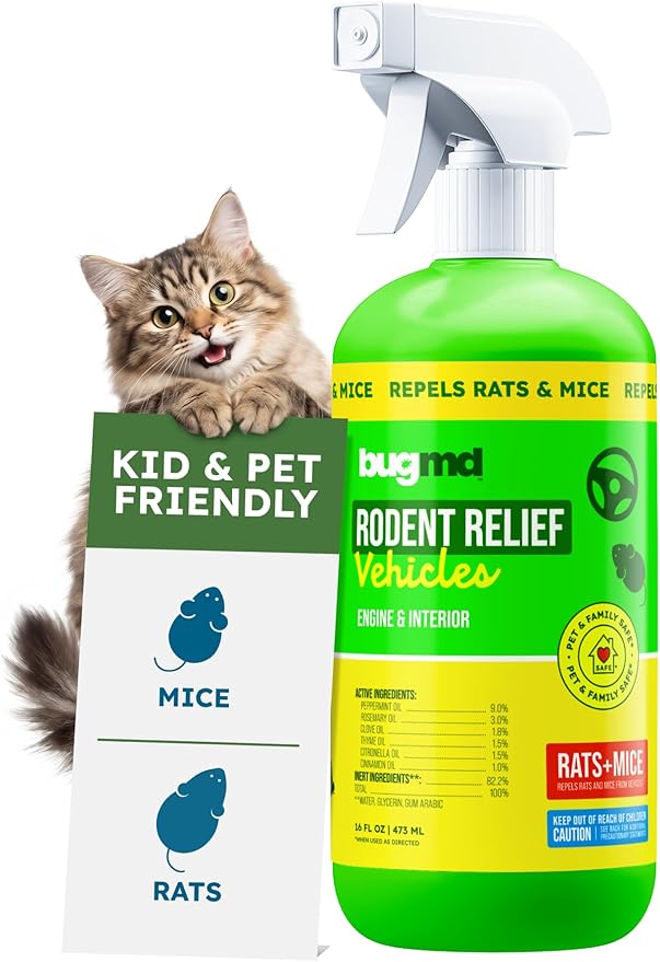 Rodent Repellent Spray for Vehicles